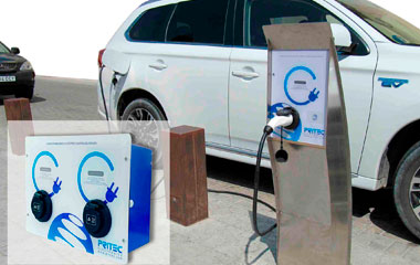 Carga y recarga vehículos eléctricos